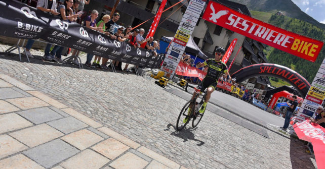 PAOLO CASTELNOVO VINCE LA GRANFONDO SESTRIERE-COLLE DELLE FINESTRE